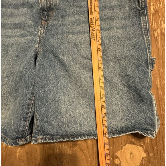 Cotton On Mens Super Baggy Jort Shorts Denim Jeans 90s Y2k Skater Punk Grunge - Picture 2 of 9